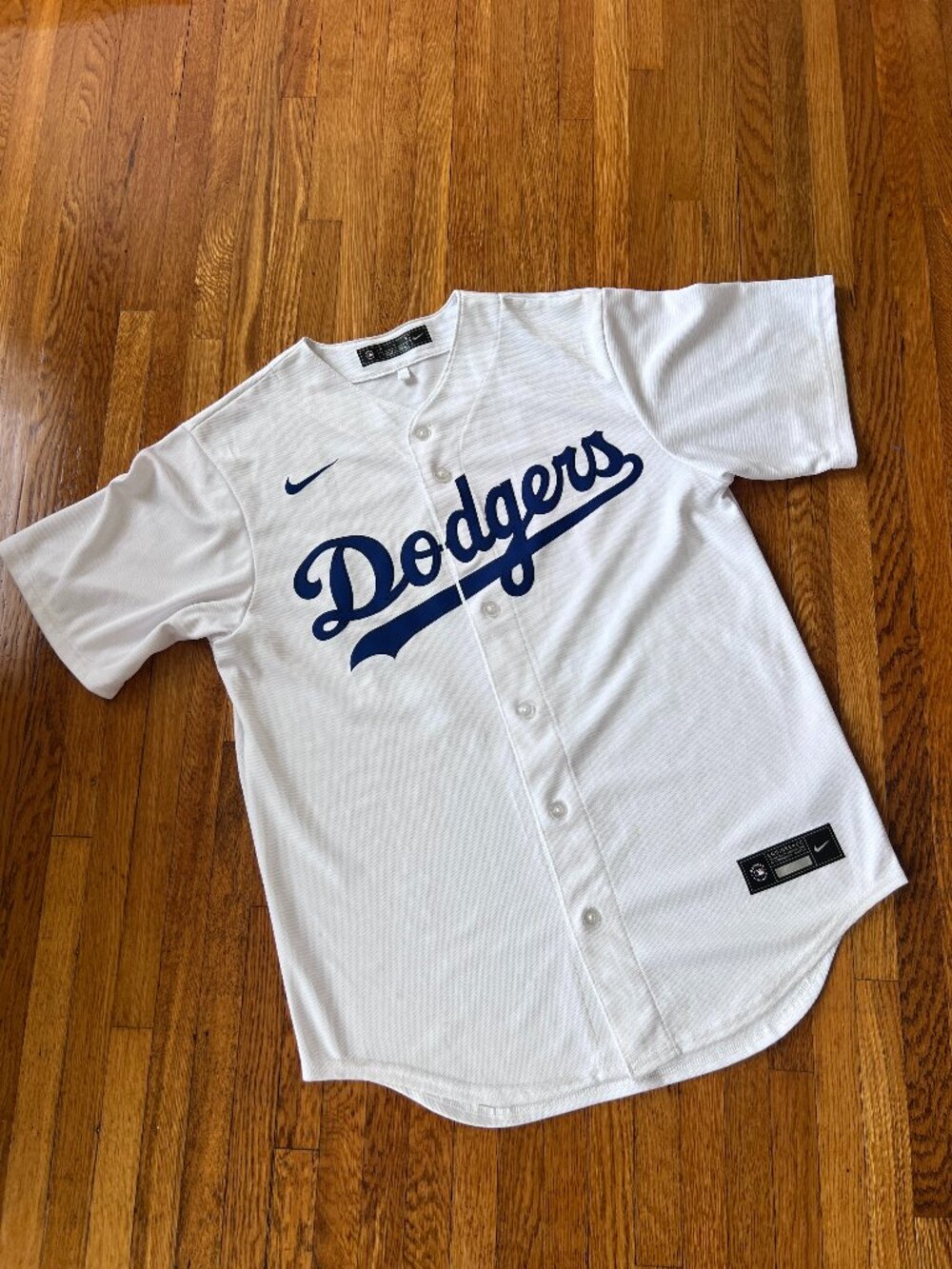 Mookie Betts Nike #50 LA Los Angeles Dodgers White Baseball Jersey - Medium - Picture 2 of 12
